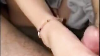 Footjob, Handjob Cum Shot with Onlyfan sub Add me Courtneygrimes18