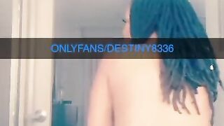 Big Booty Ebony Tweaking her Fat Juicy Booty Onlyfans/destiny8336