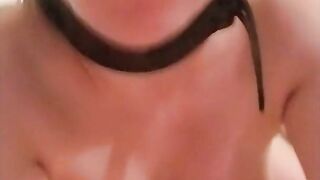 9 Months Pregnant Slave Leia Services her Master