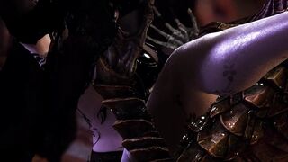 Skyrim Heroine Magician who becomes a Sex Slave of Monsters
