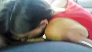 Ex-Wife Swallows a HUGE Load - Public Carwash Blowjob