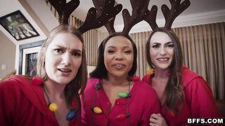 Santa fucks all his helpers