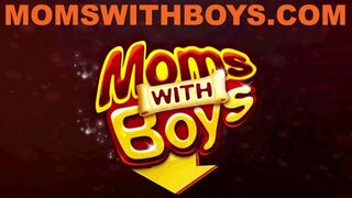 MOMSWITHBOYS - Lovely Granny Maid In Sexy Stockings Anal Fucked