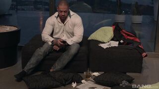 BANG.com - Misha Cross takes two cocks as part of her maid duties (Rob Diesel, Juan Lucho)