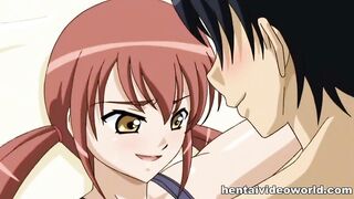 Cute teen girls in anime hentai videos