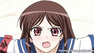 Cute teen girls in anime hentai videos