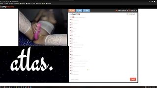 Omegle Submissive Slut in White Lingerie (sound at 16:30)