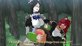 maids spanking scene hentai (overlord lupustegina and yuri alpha)