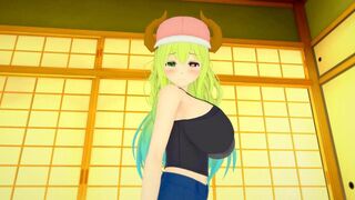 (3D Hentai)(Dragon Maid) Sex with Lucoa Quetzalcoatl