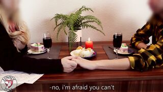 Our last Dinner Turned into Hot Sex. Romantic. POV. Big Ass. Creampie | Lovely Dove
