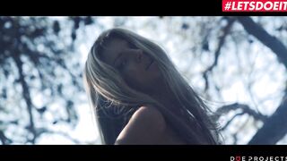 DoeProjects - Gina Gerson Sexy Russian Blonde Sensual Outdoor Blowjob - LETSDOEIT