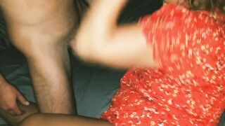 Totally Caught by Husband at the end of this Video, his Wife was a Amazing Fuck