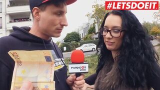 BumsBus - Lilly Foxx Big Ass German Teen Picked up for Steamy Close up Car Sex - LETSDOEIT