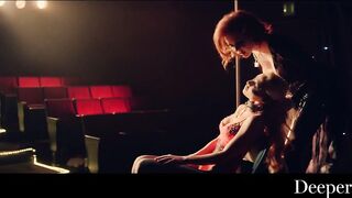 Orgasmic rehearsal at the sex-action theater ft. riley reid