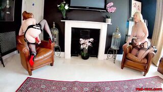 Red XXX and Lucy Gresty Masturbating together