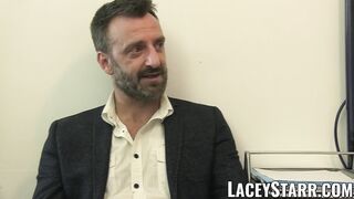 LACEYSTARR - Doctor GILF Eats Pascal White Cum after Sex