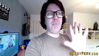 Yorkshire Nerd Ridden Until He Facializes