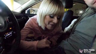 Real Teens - Short Haired Blonde Gets Fucked on her first Porn Shoot