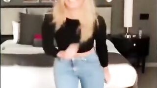 Camille Kostek Sexy Dancing Video on ScandalPlanetCom