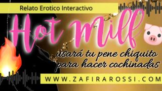 ARGENTINA | MILF USA TU PENE CHIQUITO PARA HACER COCHINADAS | AUDIO HOT INTERACTIVO | JOI STYLE ASMR