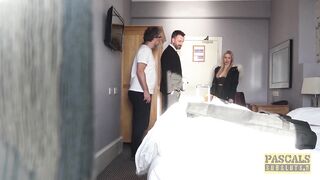 PASCALSSUBSLUTS - Busty Georgie Lyall Fed Cum After Pounding