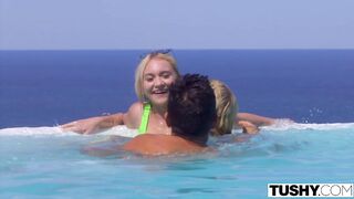 2 classically trained blonde anal whores go to wörk ffm