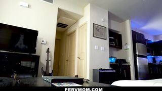 PervMom - Big Booty Mylf Fucks Stepson one more Time