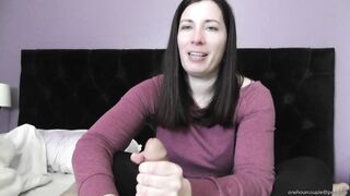 CUMSLUT WIFE NEXT DOOR TELLS HUBBY THE DETAILS OF HER TINDER DATE!