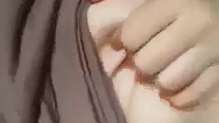 Masturbating girl