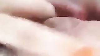 Masturbating girl