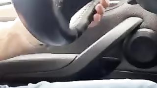 Masturbating car