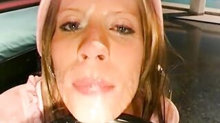 GGG Classic Andrea swallows multiple cum loads Germangoogirls