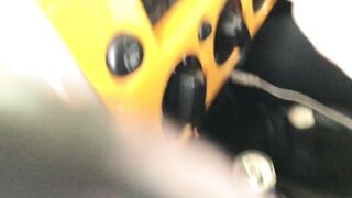 Lesbian gives Friend Handjob in Car Episode 2