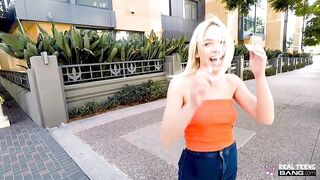 Real Teens - Skinny Blonde Teen Kloe Kapri POV fucking