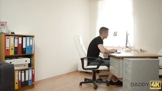 DADDY4K. Colleen is tired of sex with BF so why decides to try his dad