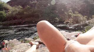 Naughty Girlfriend Likes to Fuck into Nature - DREADHOT