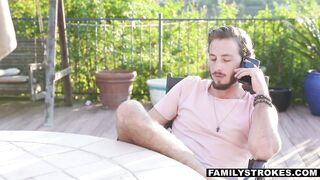 Stepbrother takes sex-lessions from older stepsister vanna