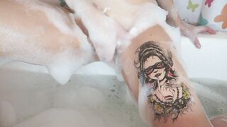 Bathtime fun naked tease amp masturbation