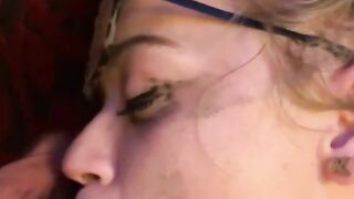 Nasty Deep Throat Gagging Multiple CUM Loads , Teen Ends up Pregnant