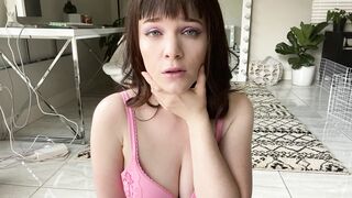 Emily Lynne FIRST EVER BOOBS JOI Jerk off for my Natural Tiddies