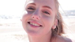 Beach orgasm