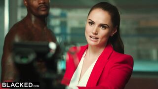 BLACKED Tori Black is Oiled up and Dominated by two BBCs