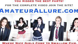 KENNEDY KRESSLER & JILLIAN JANSON SHOW OFF THEIR ORAL SKILLS