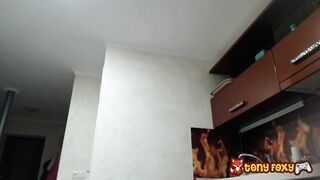 Squirting Hot Milk Dripping down my little Pussy