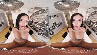 VR BANGERS Fuck your Sexy Latina Wife needs a Relax VR Porn