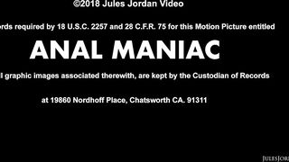 The anal maniac. Anal creampie!