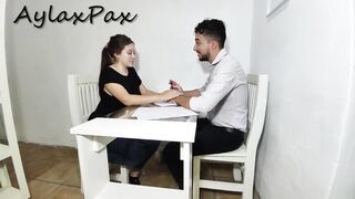 Secretary Drinks all her Boss's Milk in Exchange for a Salary Increase // AylaxPax