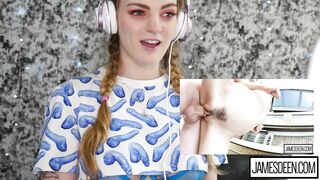 CARLY RAE SUMMERS REACTS TO EXTREME ANAL ORGASMS - HONEST PORN REACTIONS - HPR08