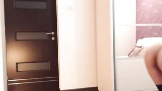 Amateur Babe in Black Stylish Dress Fucked in her Ass