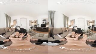 VR BANGERS Hard Negotiation with Beautiful and Horny Billie Star VR Porn